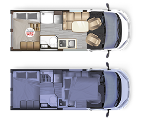 Autocaravan Dreamer CAMPER VAN XL Limited - Ambientazione