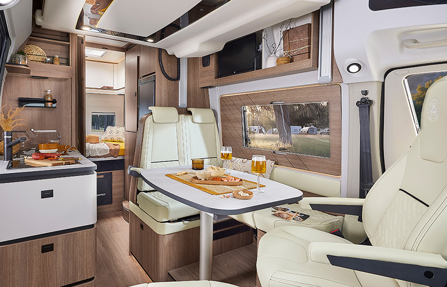 Autocaravan CAMPER VAN XL SELECT - Salotto