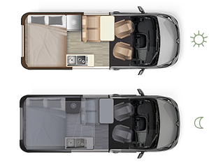 Autocaravan CAP EASY SELECT - Ambientazione