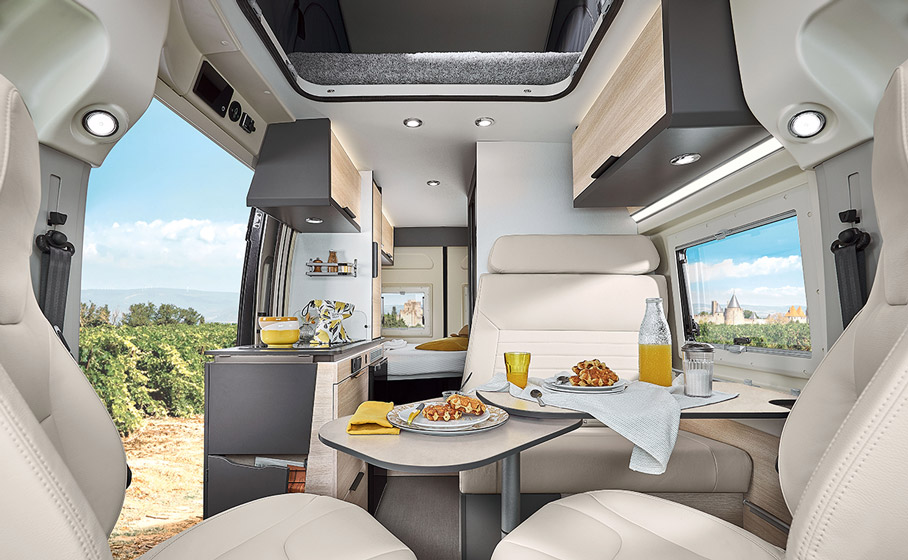 Autocaravan Dreamer D43 UP - Salotto