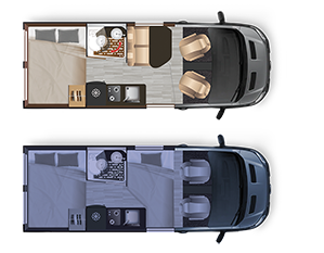 Autocaravan Dreamer D51 SELECT - Ambientazione
