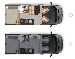 Autocaravan Dreamer D51 SELECT - Ambientazione