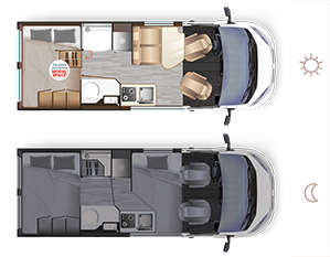 Autocaravan Dreamer D55 SELECT - Ambientazione
