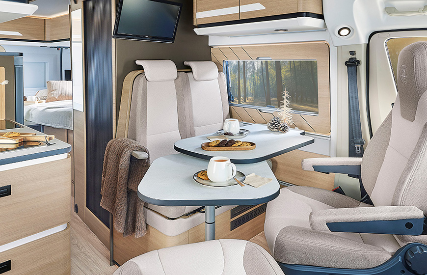 Autocaravan D68 SELECT - Salotto