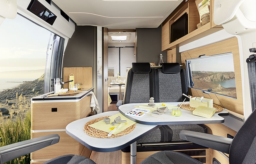 Autocaravan LIVING VAN SELECT - Salotto
